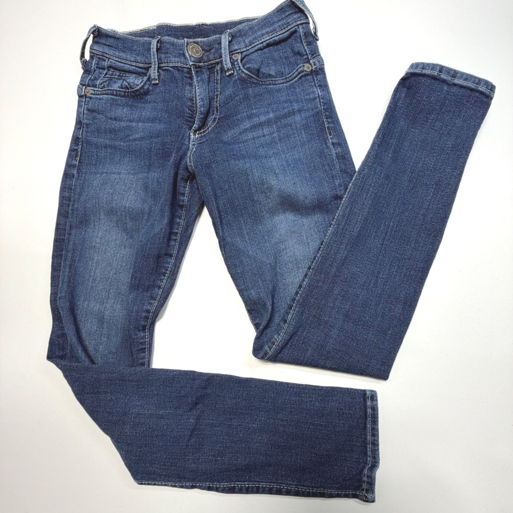 True‎ Religion Chrissy Skinny Jeans Women's 25 | Medium Wash Stretch Denim